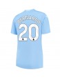 Manchester City Bernardo Silva #20 Domácí Dres pro Dámské 2023-24 Krátký Rukáv